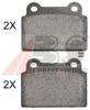 A.B.S. 37727 OE Brake Pad Set, disc brake